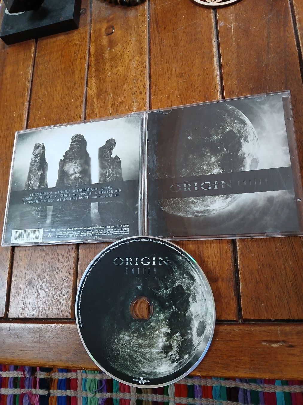 CDs: origin - entity  – Gebraucht aus St-Cergue von VeganWarrior