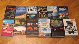 Lot * 12x diverse Krimis / Thriller* Bücherpaket