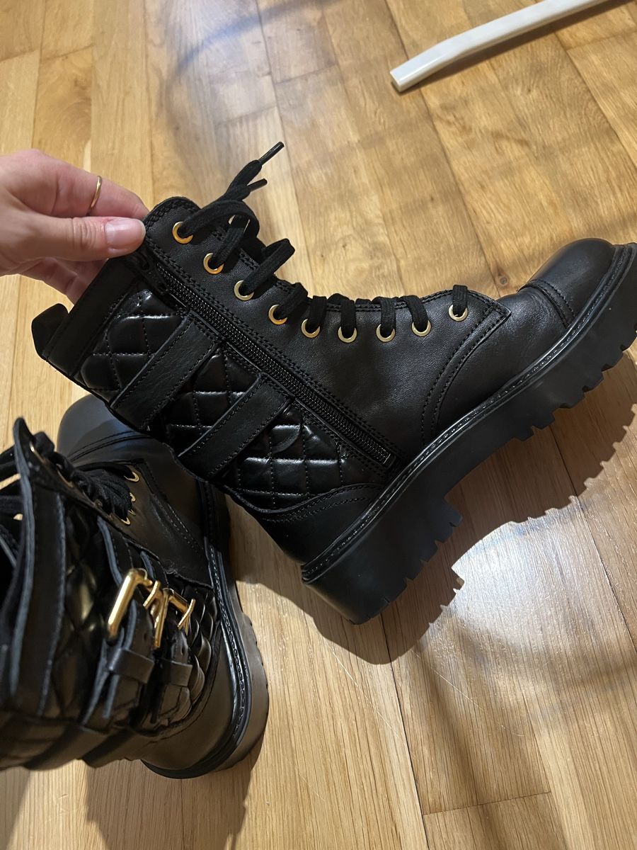 Mango Scarpe da donna: Bottines en cuir Mango 37 – Nuovo (secondo la descrizione) da Genève venduto da Ainoherr 4