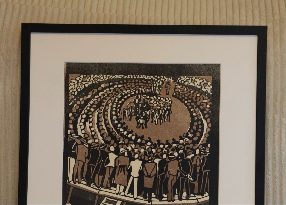 Grafiken & Lithographien: Lill Tschudi - Glarner Landsgemeinde 1931 – Gebraucht aus Zürich von Artify 1
