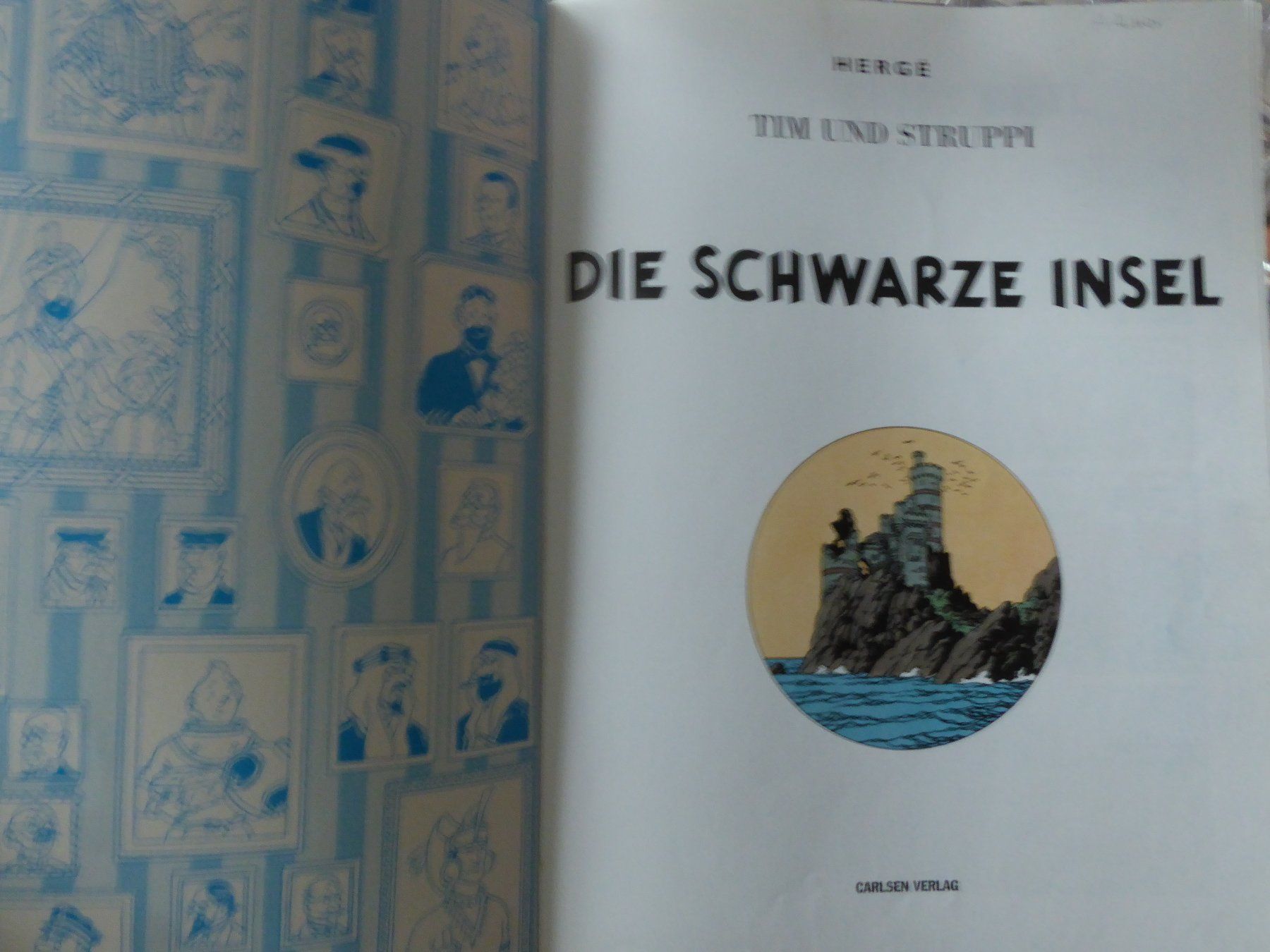 Comics: Tim & Struppi die schwarze Insel – Gebraucht aus Gossau SG von tenerife11 1