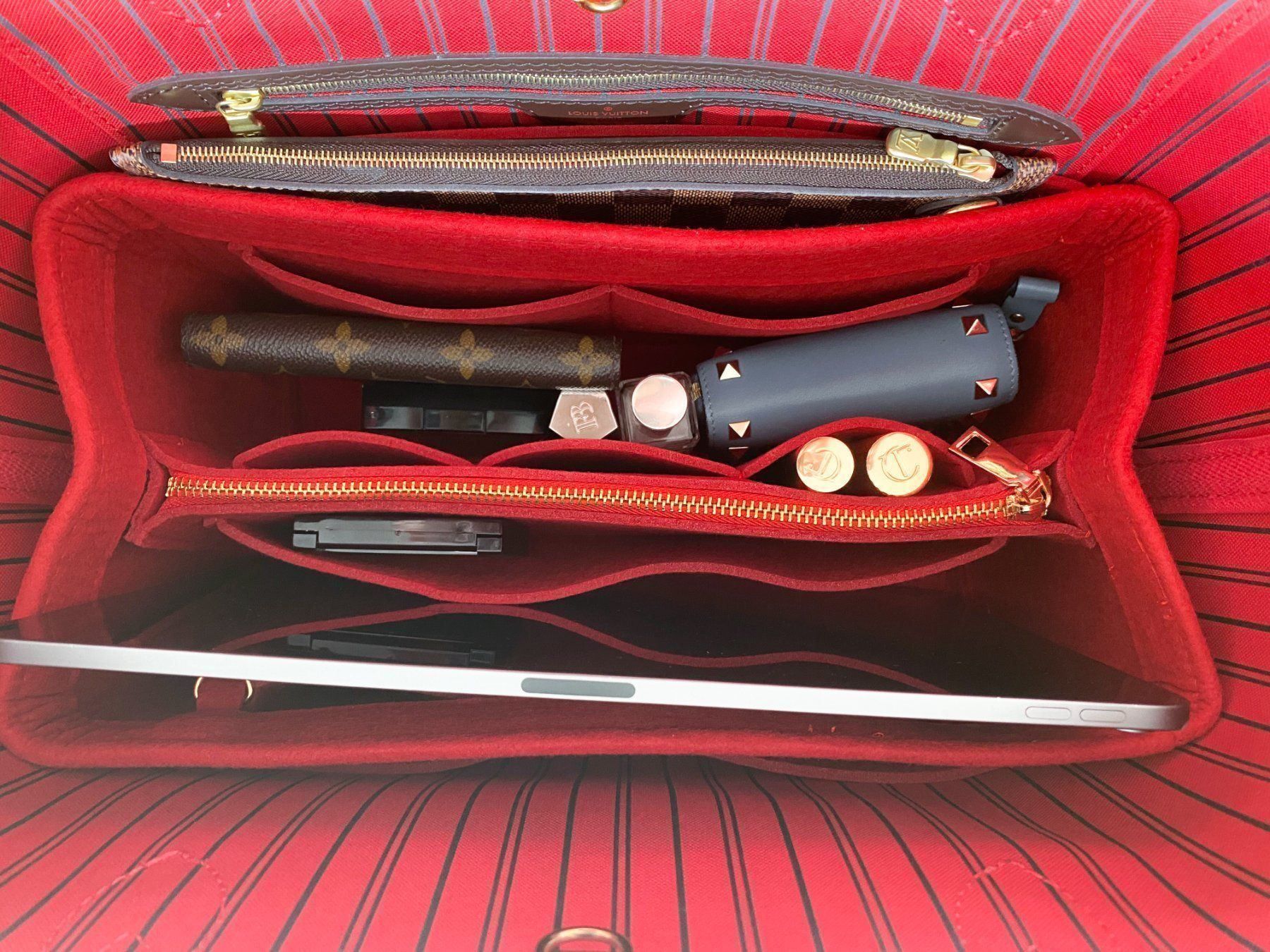 Borse da donna: Organizer mit Fächer Geldbeutel Einsatz Tasche Nevefull MM – Nuovo e nell'imballaggio originale da Kriens venduto da hannaandkiko 4