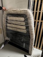 Boxspringbett mit LED-Kopfteil zu verkaufen, 90×200