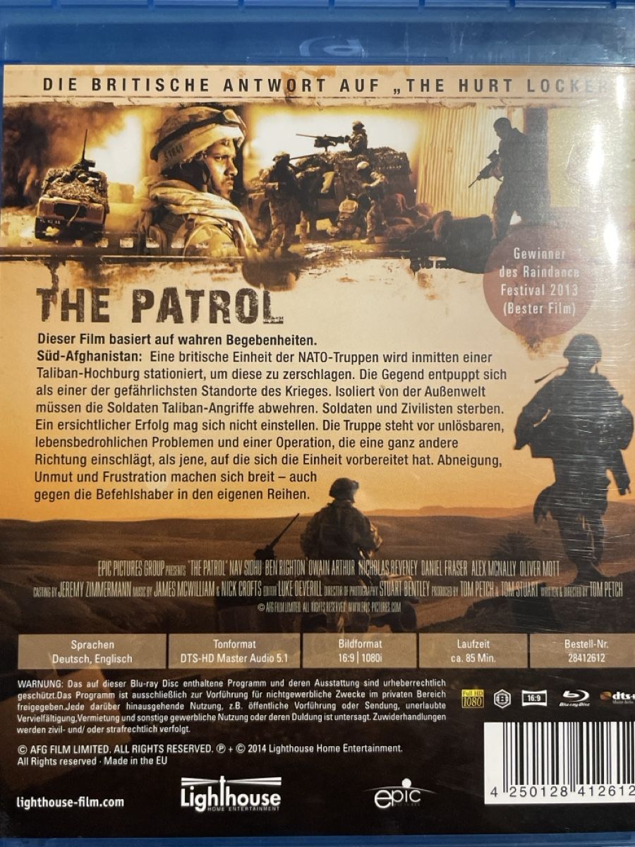 Tutti i DVDs: The Patrol (2013) – Nuovo (secondo la descrizione) da Waldenburg venduto da Gonzo8 1