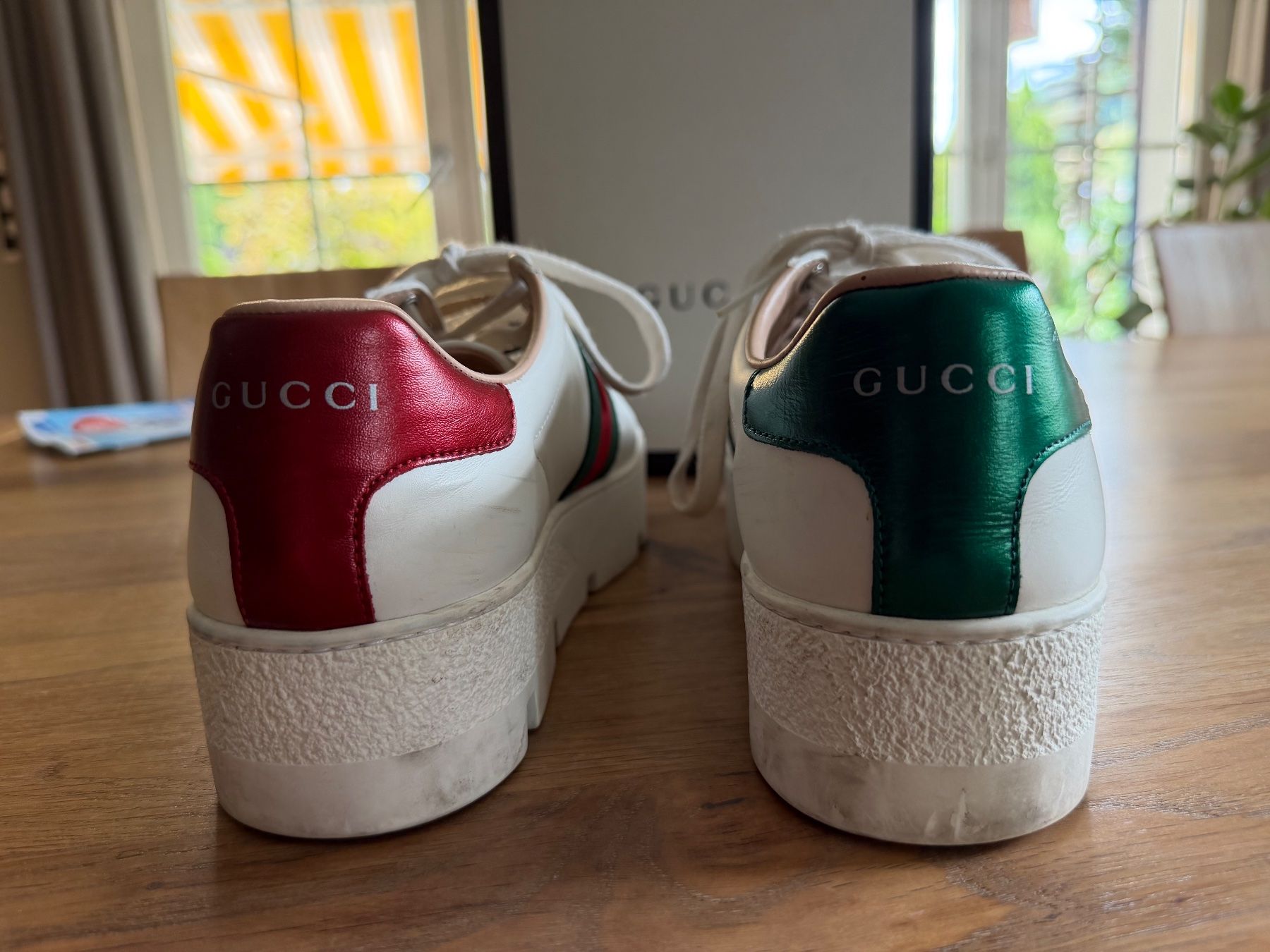 Gucci Damenschuhe: Gucci Sneakers weiss – Gebraucht aus Pfungen von Nemolito 1