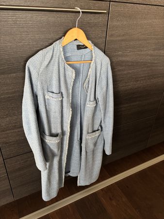 Max Mara Weekend Übergangsjacke Gr. 38 Hellblau Top!