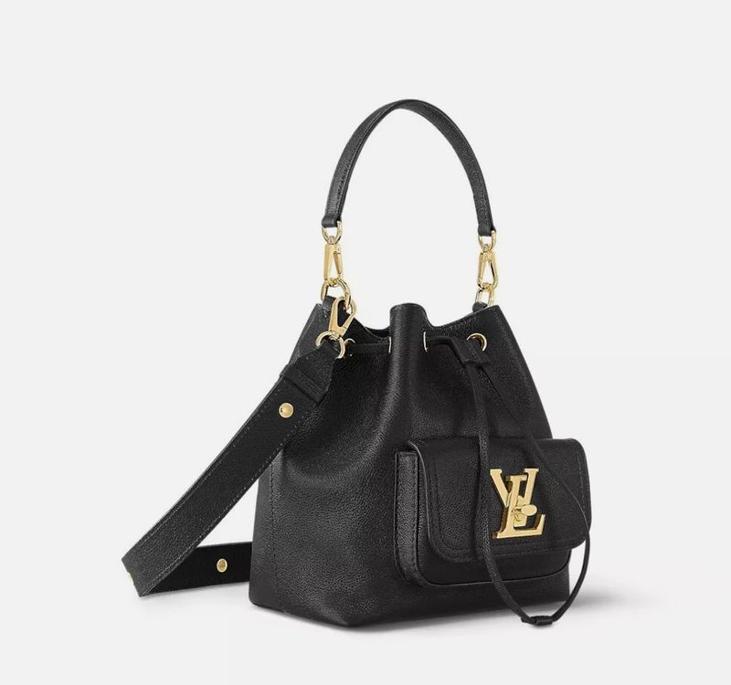 ❤️ Louis Vuitton Lockme Bucket Noir (Neu (gemäss Beschreibung