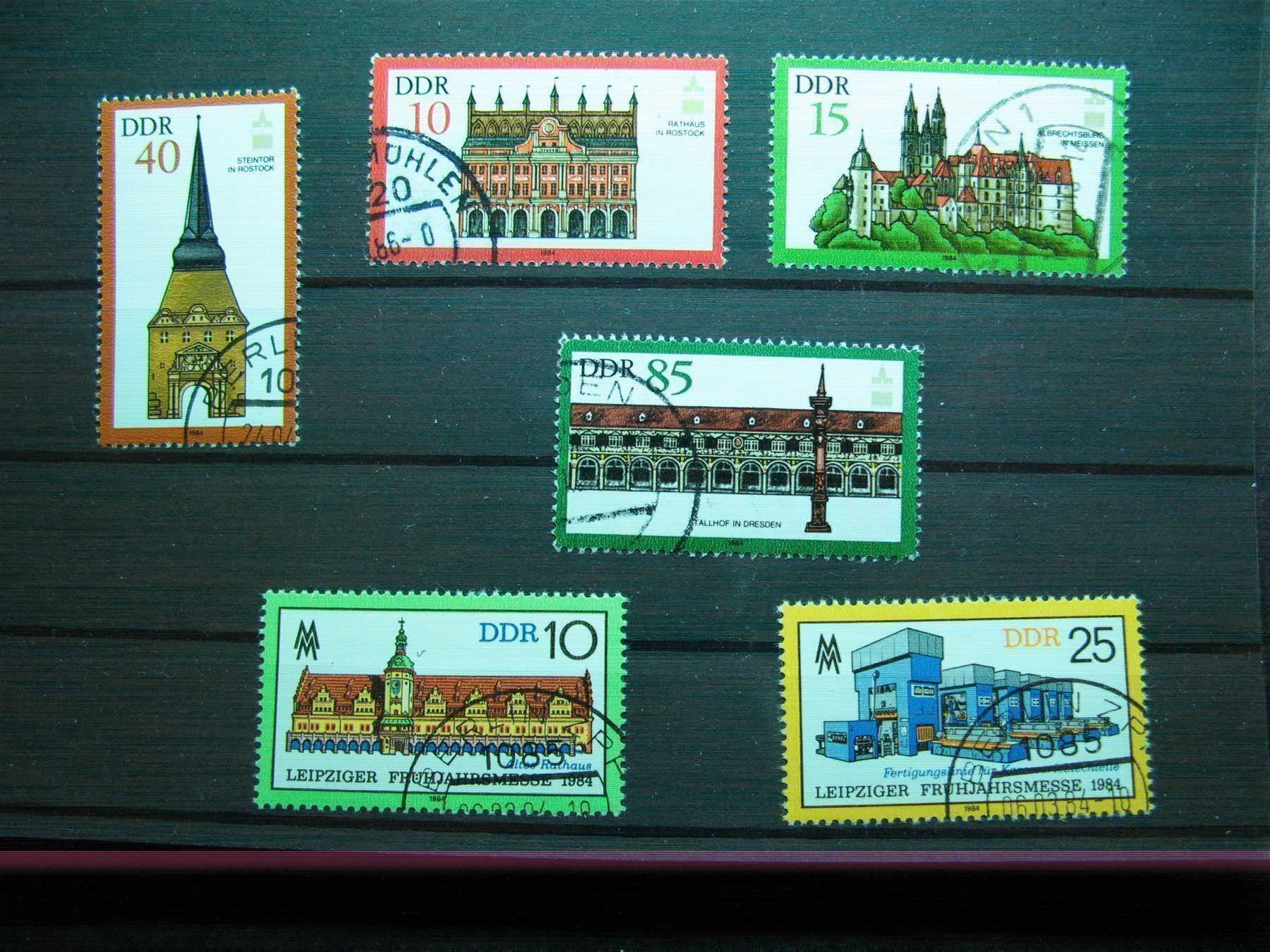 Medaglie: DDR 1984 Leibzig / Rostock / Dresden – Usato da Wil SG venduto da fva01