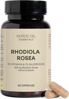 Rhodiola Rosea Rosenwurz Extrakt 400 mg vegan Kapseln Neu