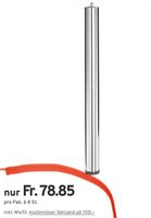 %neue Tischbeine, 4er-Set, ø 6 x L ca. 70 cm, chrom