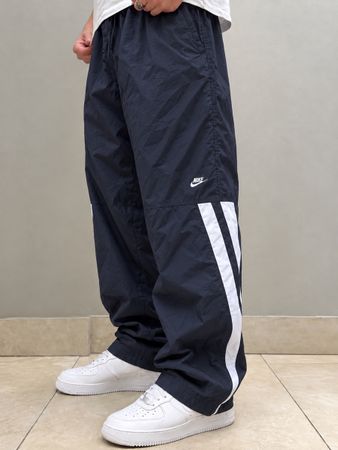 Nike Trackpants Schwarz Weiss – Baggy Fit – Grösse M