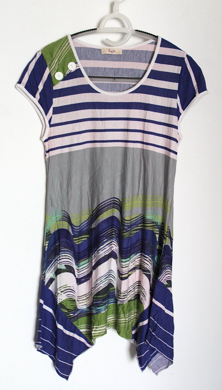 T-shirt: Longshirt Zealla, verm. S/M – Usato da Locarno venduto da madame-tus-sauds