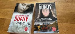 M.B Dupuy "l'orpheline des neiges/l'orpheline de Manhattan