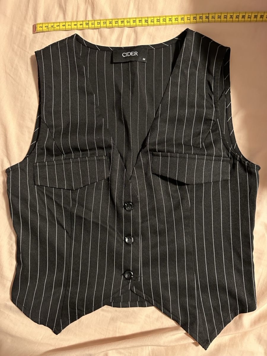 Gilet & Giacche: Weste Cider schwarz gestreift – Nuovo (secondo la descrizione) da Schnottwil venduto da sml_29t8