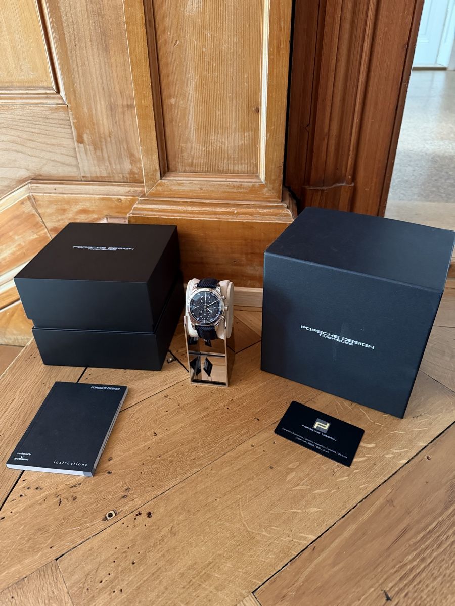 Porsche Orologi: Porsche Design Chronotimer NEU – Difettoso da Schaffhausen venduto da oscarstahelag
