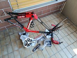 Carbon Rahmen mit Zubehör BMC SLC01 rot Dura Ace