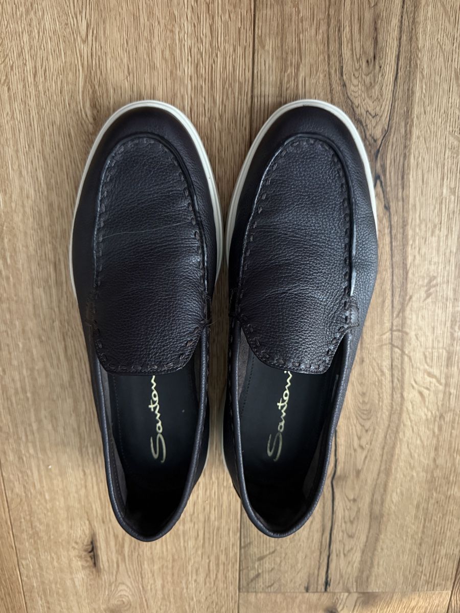 Chaussures femmes: Santoni Loafers  Leather Size 38,5 – Neuf (Voir description) à Weiach par Wlodarek