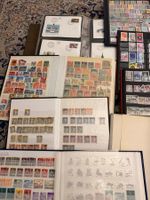 LOT DE CLASSEUR DE TIMBRES + ENVELOPPES 1e EMISSION