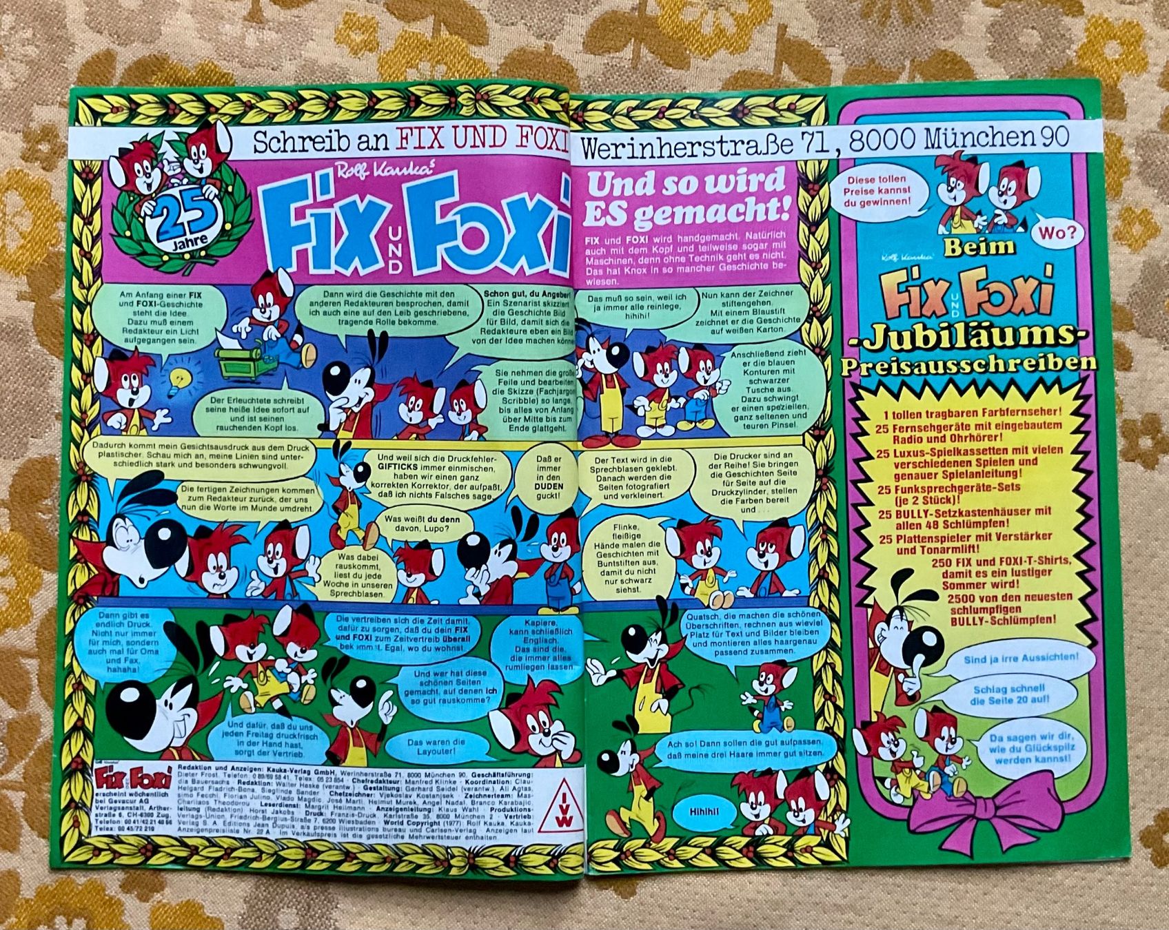 Fumetti: Fix und Foxi Heft Nr 13 von 1977 – Usato da Endingen venduto da nathan05 1
