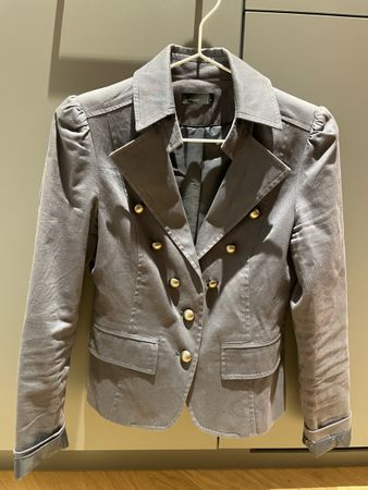 Grauer Blazer von Vero Moda, Gr. 36