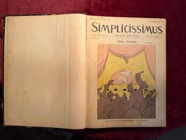 Simplicissimus Satire-Zeitschrift 11. Jhg. 1906/07 No. 34-52
