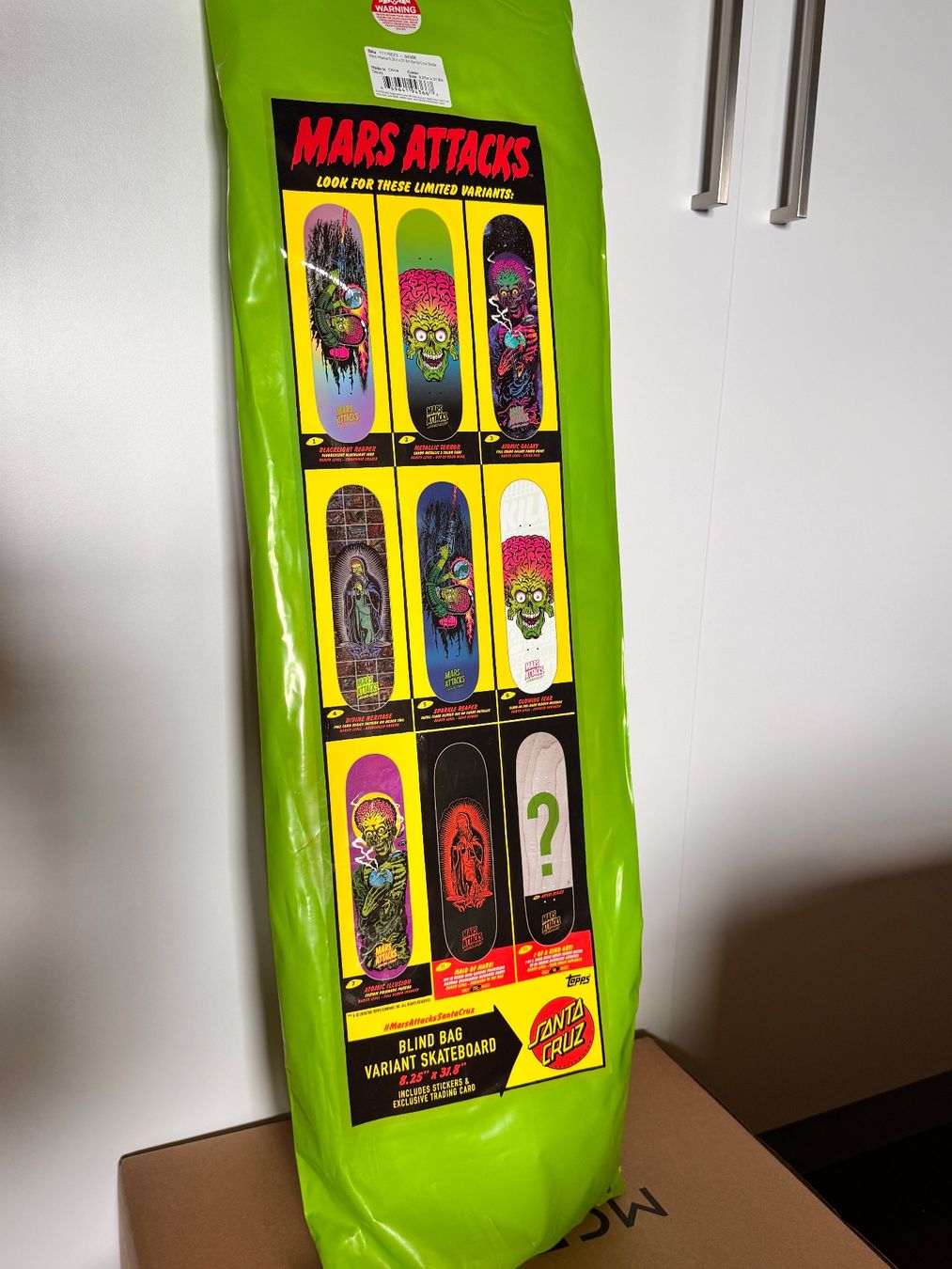 Santa Cruz Skateboards: Santa Cruz Mars Attacks Skateboard 8.25 – Nuovo e nell'imballaggio originale da Walkringen venduto da Simoonx1999 3