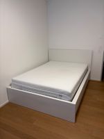 MALM Bett 140 × 200 mit ÅNNELAND Hybridmatratze