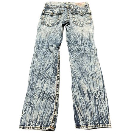 true religion straight leg unisex jeans (w30)
