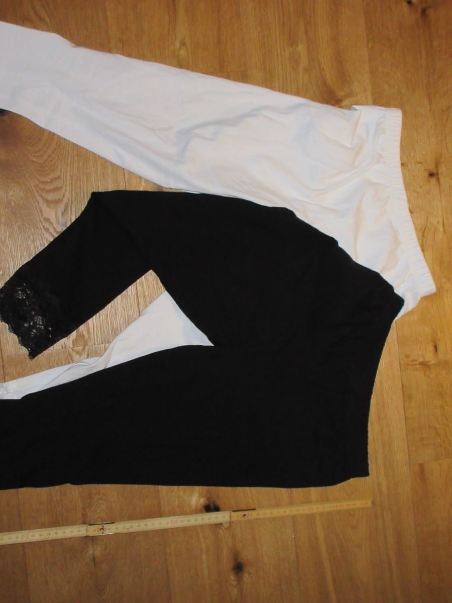 Leggings: Capri Leggings mit Spitzenbund – Nuovo (secondo la descrizione) da Chur venduto da noe_mh8b 1