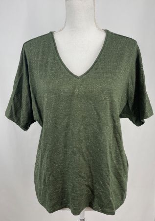 CAROLL T- SHIRT à paillettes M