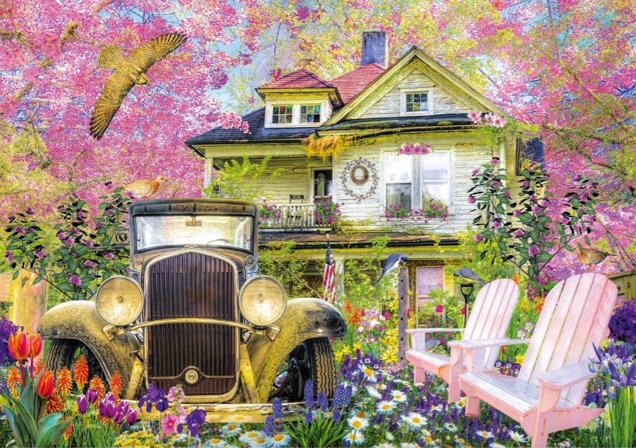 Puzzles: Bluebird Puzzle "Nostalgie"  FABRIKNEU – Neu und originalverpackt aus Bütschwil von Taranabo