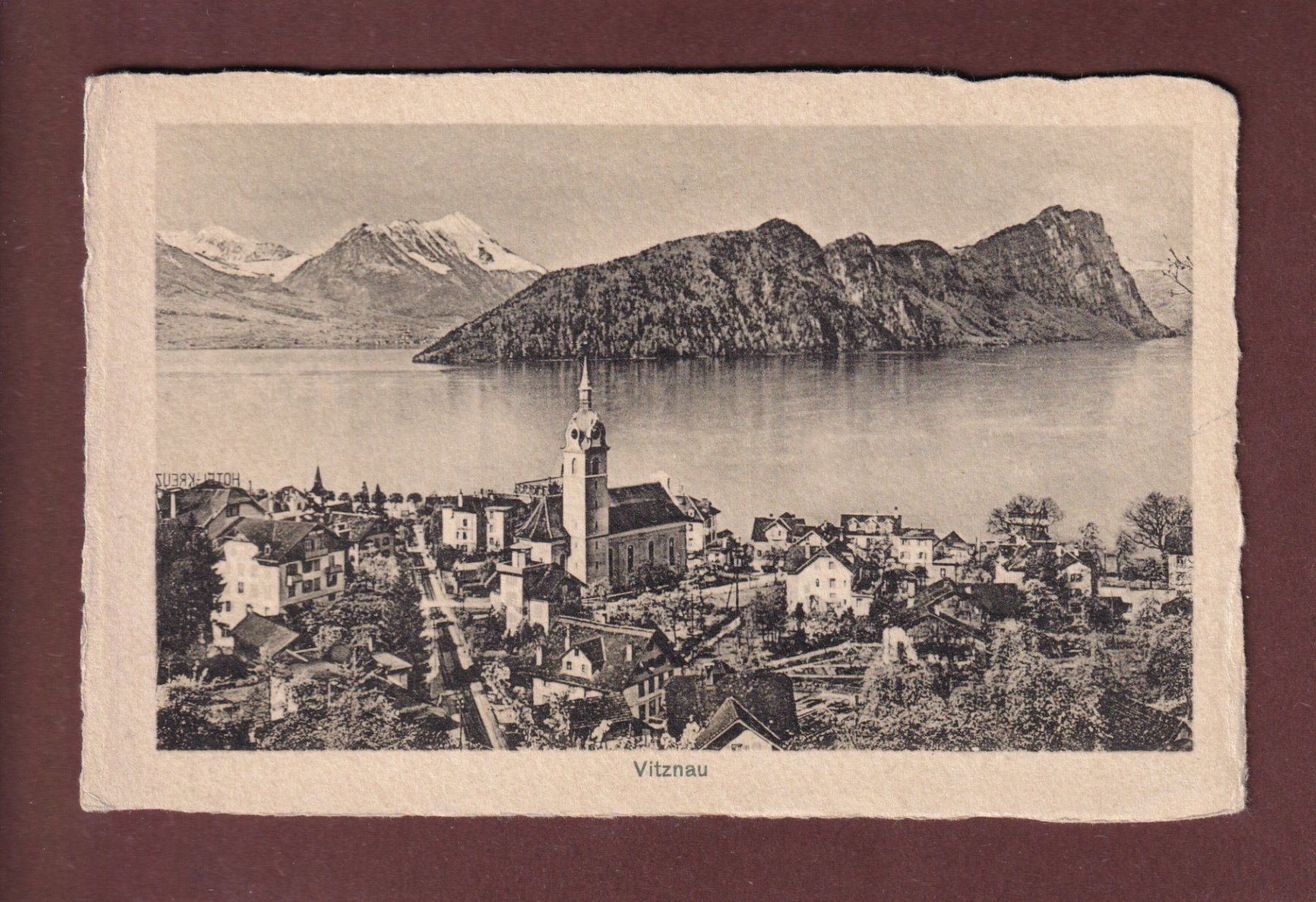 Cartoline postali: VITZNAU – Usato da Pully venduto da nicecards-shop