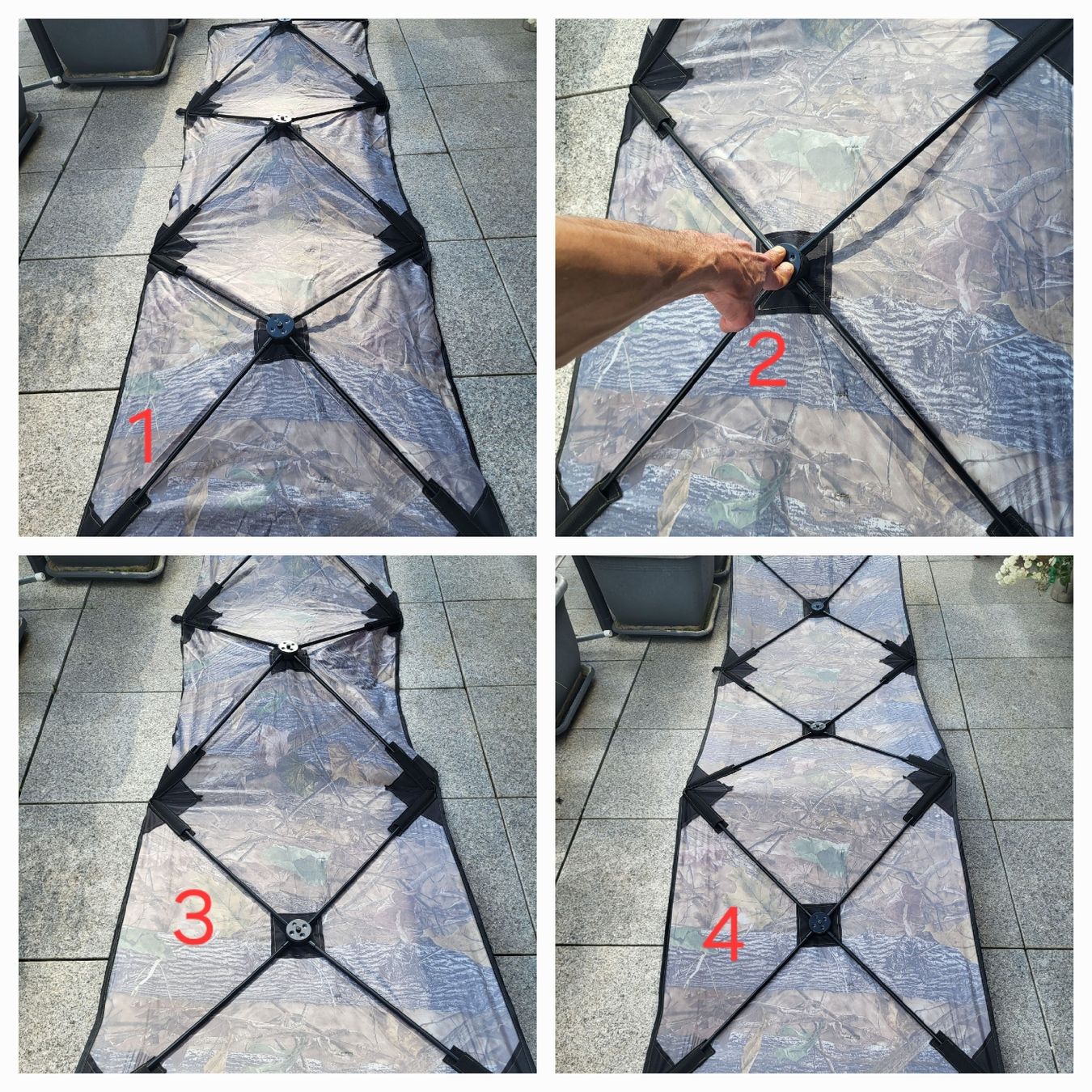 Canne da pesca: Brise-Vent Ultra-léger, Camping, balcon, terrasse, pêche... – Nuovo e nell'imballaggio originale da Haute-Nendaz venduto da EmptyCloset 4