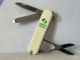 VICTORINOX - Classic white - Sackmesser - GREEN CROSS