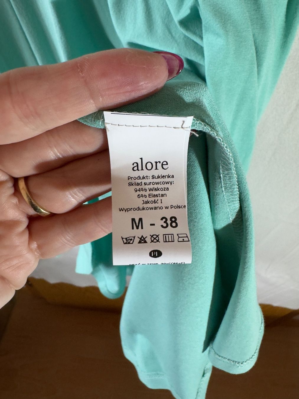 Vestiti: Türkises Kleid von Alore Gr.38 – Nuovo e nell'imballaggio originale da Grosswangen venduto da second_hand_dress 7