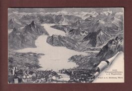 VIERWALDSTÄTTERSEE aus der Vogelschau
