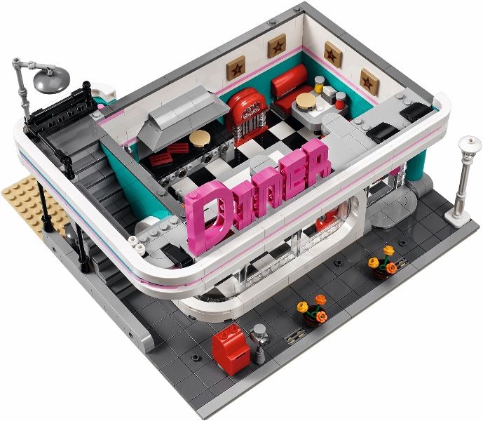 Lego Baukästen: Downtown Diner - LEGO Creator - 10260-1 – Neu und originalverpackt aus Effretikon von BrickEscape 2