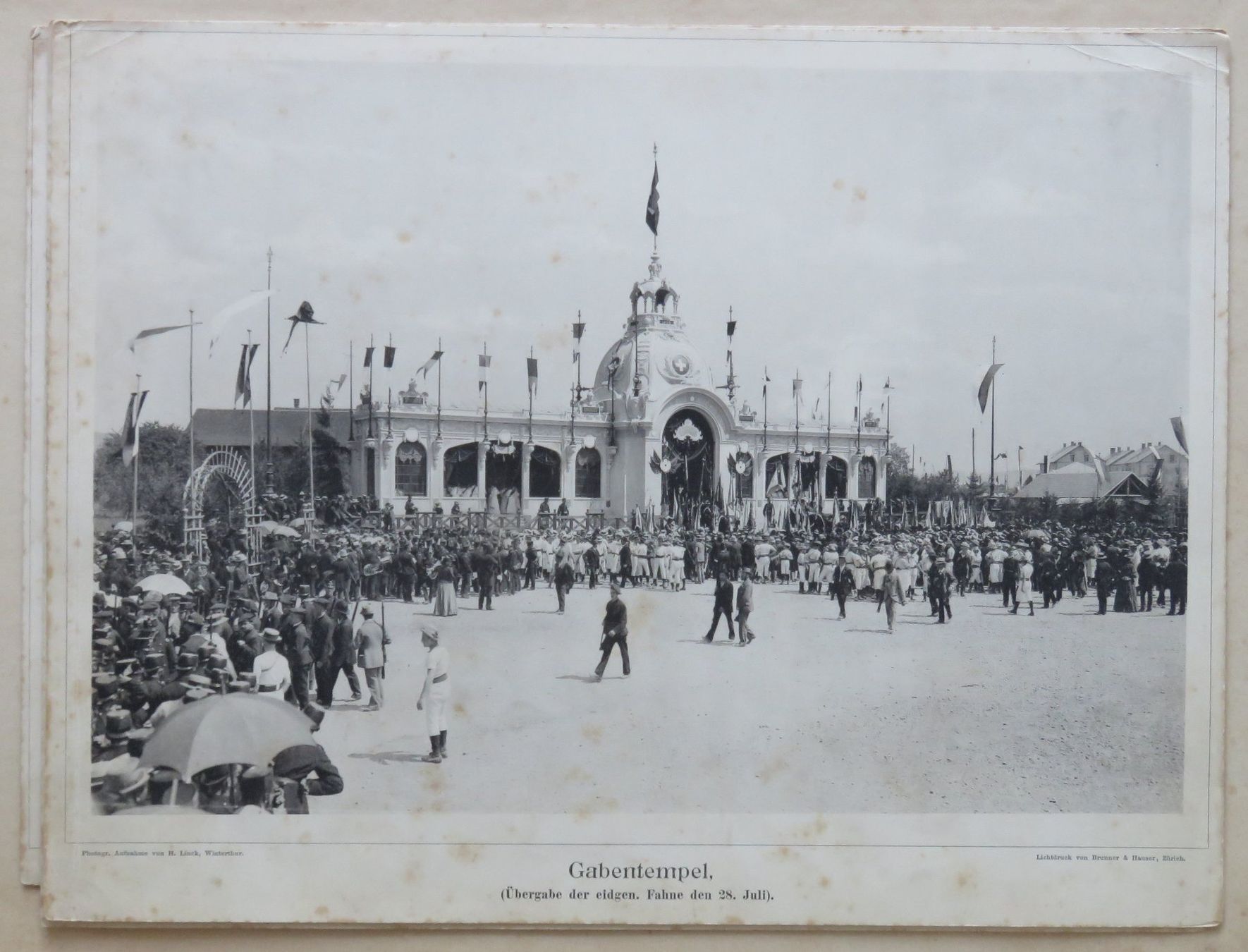 Poster & Bilder: Mappe Eidg. Schützenfest Winterthur 1895, mit 9 Bildern – Gebraucht aus Kreuzlingen von Koi4 7