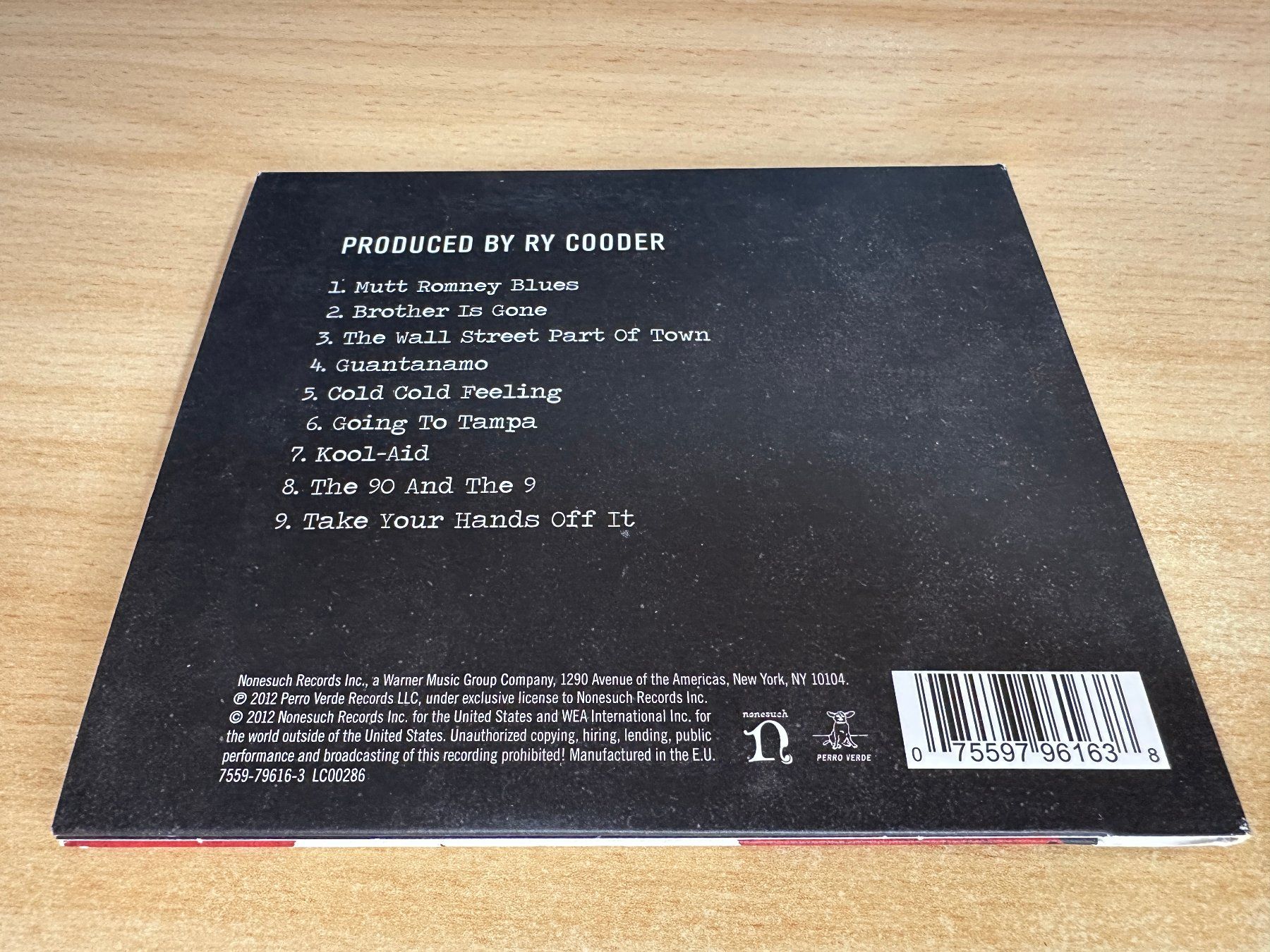 CD: Ry Cooder – Election Special – Usato da Rikon im Tösstal venduto da Alpenmutz 1