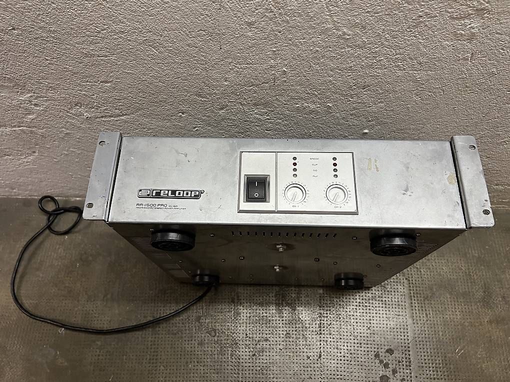 Reloop Amplificatori: Reloop RR1500 PRO pa Endstufe Verstärker – Difettoso da Basel venduto da cos_9k65
