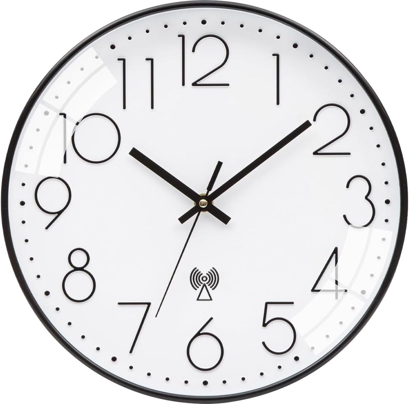 Orologi da terra & Orologi da parete: Funkuhr Wanduhr 30cm Lautlos – Nuovo e nell'imballaggio originale da Nuglar venduto da SmartLiving24 1