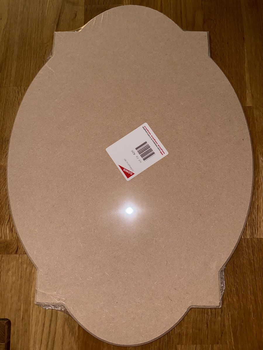 Articoli in legno: Gonis MdF Schild – Nuovo e nell'imballaggio originale da Knonau venduto da Dodo137