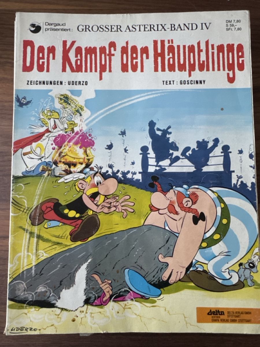 Fumetti: Asterix Bände 4 bis 10, ohne Band 7 – Usato da Büsserach venduto da Cowm1684