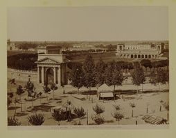 MAILAND, MILANO, ITALIEN, ALBUMIN-PHOTOGRAPHIE UM 1890
