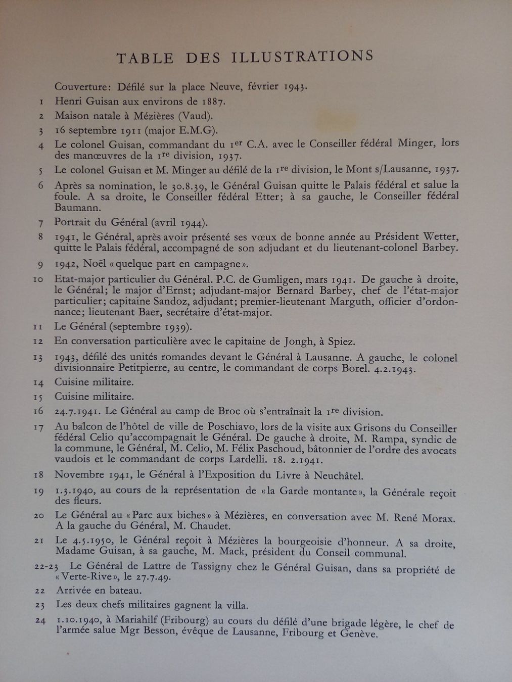 Bücher: Hommage au Général Guisan, 1960 – Gebraucht aus Rossens FR von Souris1 4