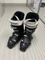 Salomon Ski-Schuhe (Größe 25/25.5) + Tragetasche