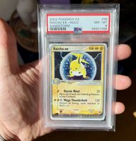 Pokemon Card Raichu EX 98/100 Sandstorm PSA 8 NM-MT