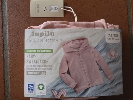 Baby Sweatjacke Gr 74-80