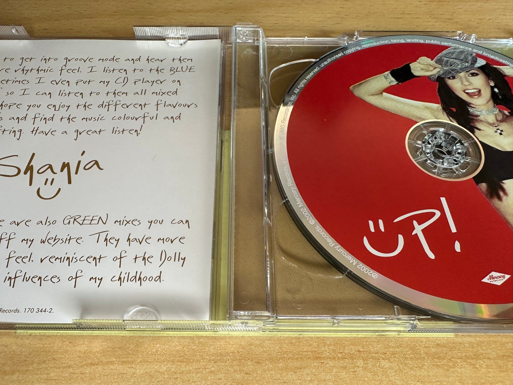 CDs: Shania Twain – Up! - 2 CD – Gebraucht aus Rikon im Tösstal von Alpenmutz 2