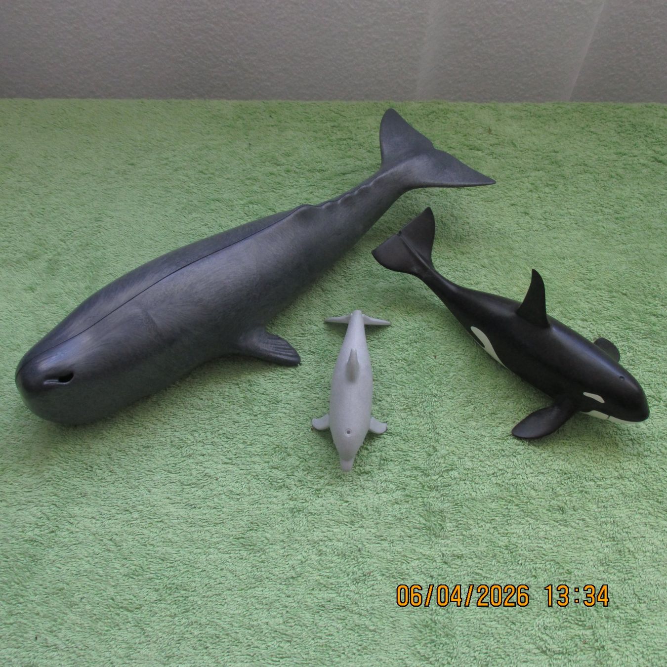 Playmobil Spielzeuge: 3er Set Meerestiere, Wal, Delfin, Orca, Playmobil – Gebraucht aus Galgenen von Forflowers